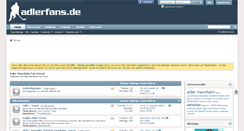 Desktop Screenshot of adlerfans.de