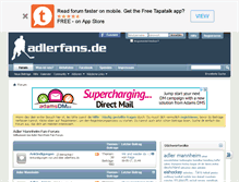 Tablet Screenshot of adlerfans.de